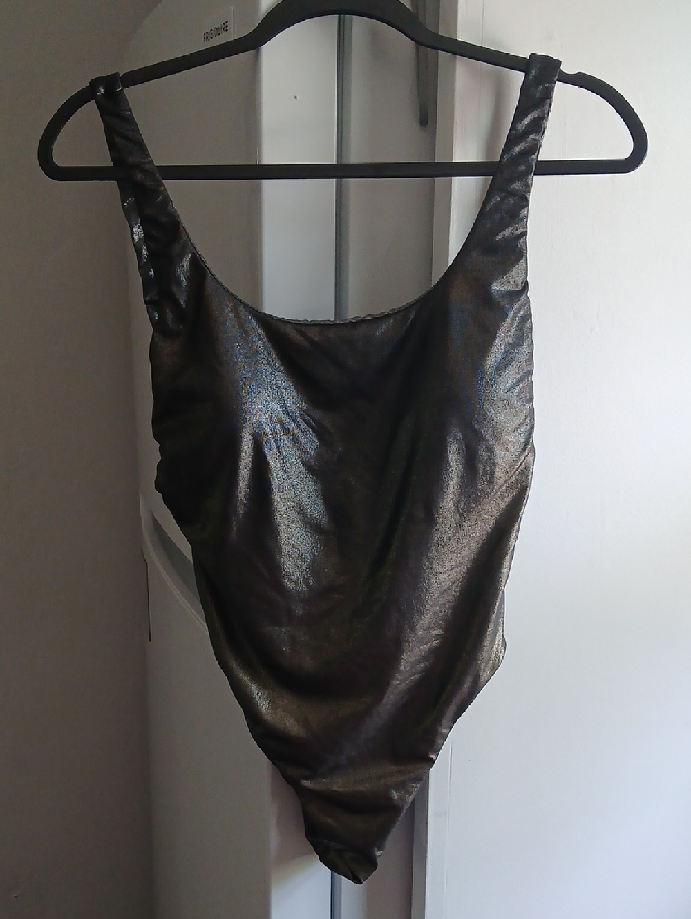 Reversable Metallic Women's One Piece Swimsuit